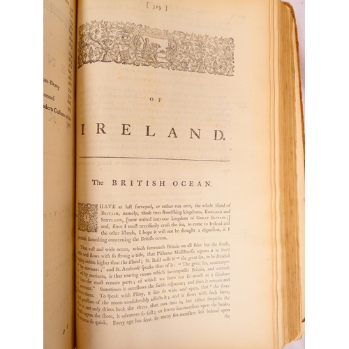 236 - CAMDEN WILLIAM.&nbsp;&nbsp;Britannia. Ed. by Edmund Gibson. 2 vols. Titles in red & black. Eng. ... 