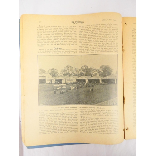 96 - THE AERO.  50 original issues from vols. 2, 3 & 4 of this early aeronautical magazine. Illus. &a... 