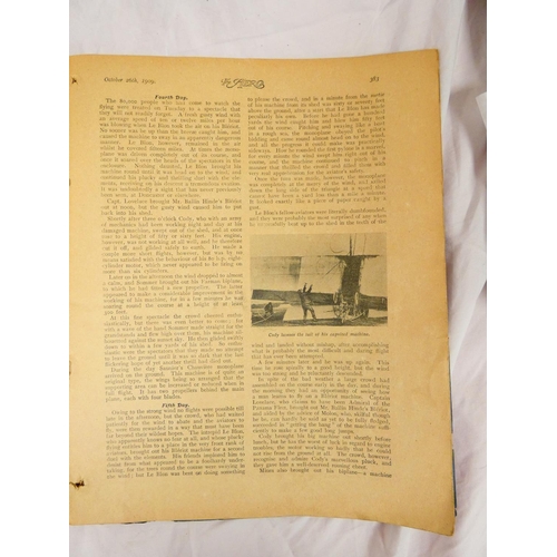 96 - THE AERO.  50 original issues from vols. 2, 3 & 4 of this early aeronautical magazine. Illus. &a... 