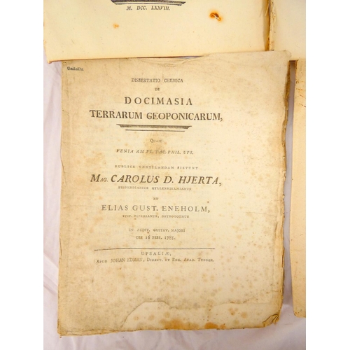 97 - 18th Century Medical Pamphlets. A-P Laborie, Tentamen Medicum de Generatione Morborum, 20pp, Montpel... 