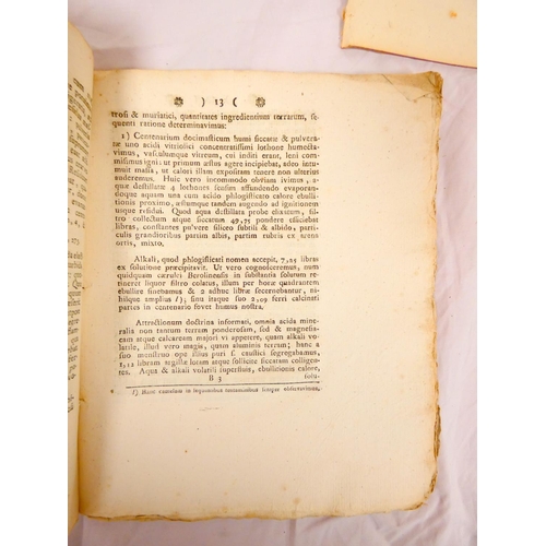 97 - 18th Century Medical Pamphlets. A-P Laborie, Tentamen Medicum de Generatione Morborum, 20pp, Montpel... 