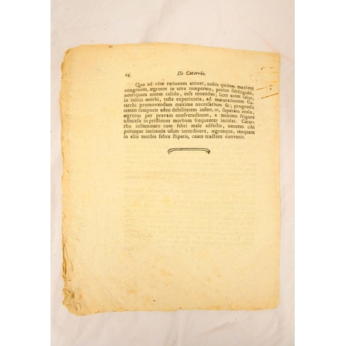 97 - 18th Century Medical Pamphlets. A-P Laborie, Tentamen Medicum de Generatione Morborum, 20pp, Montpel... 