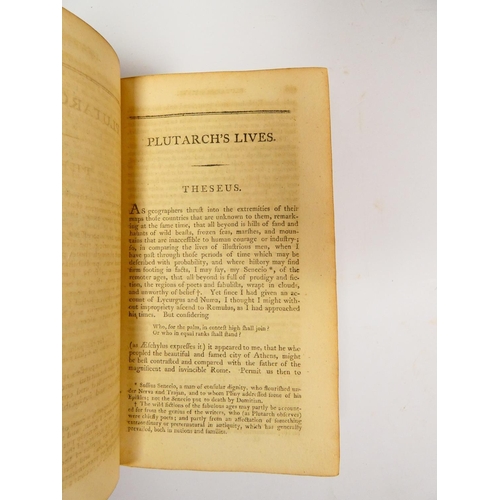 112 - PLUTARCH.&nbsp;&nbsp;Lives, Translated from the Original Greek ... by John Langhorne & William L... 