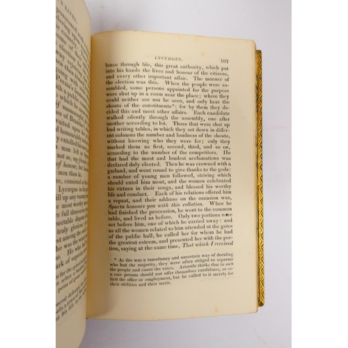 112 - PLUTARCH.&nbsp;&nbsp;Lives, Translated from the Original Greek ... by John Langhorne & William L... 