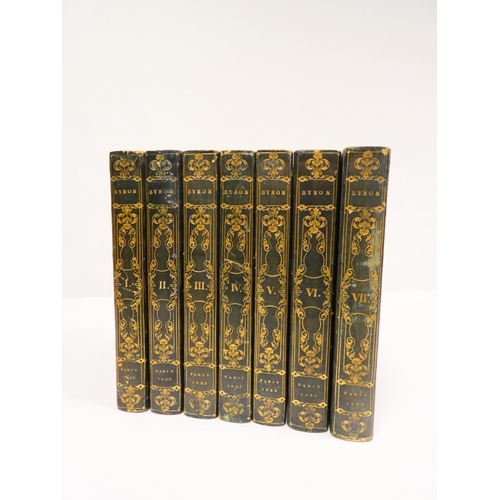 115 - BYRON LORD.&nbsp;&nbsp;The Complete Works ... With a Biographical & Critical Notice by J. W. Lak... 