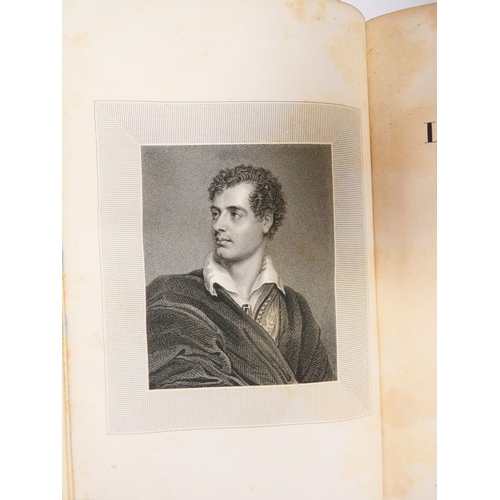 115 - BYRON LORD.&nbsp;&nbsp;The Complete Works ... With a Biographical & Critical Notice by J. W. Lak... 