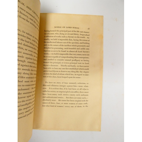 115 - BYRON LORD.&nbsp;&nbsp;The Complete Works ... With a Biographical & Critical Notice by J. W. Lak... 