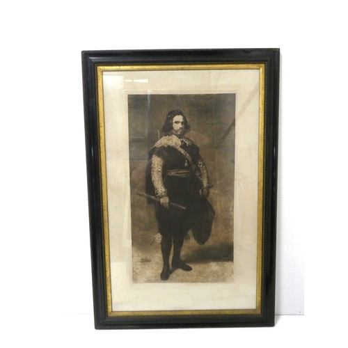 11 - Miss Eliza Ann Linley afterwards Mrs Sheriden.19th century engraving, 58cm x 47cm, and another of Do... 