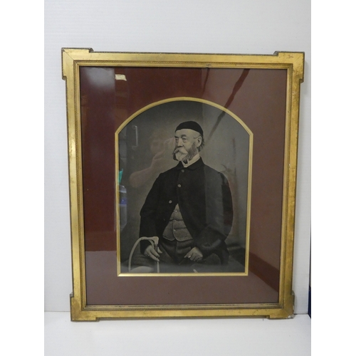 13 - Three Edwardian photograph portraits of a sporting gentleman, each 60cm x 43cm.