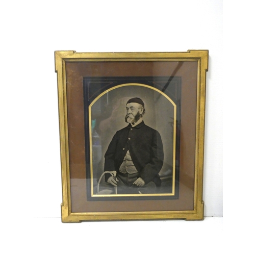 13 - Three Edwardian photograph portraits of a sporting gentleman, each 60cm x 43cm.
