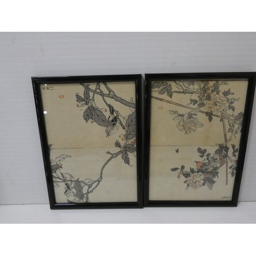 17 - Group of seven Japanese signed colour woodblock prints, in the manner of the Edo period, depicting v... 