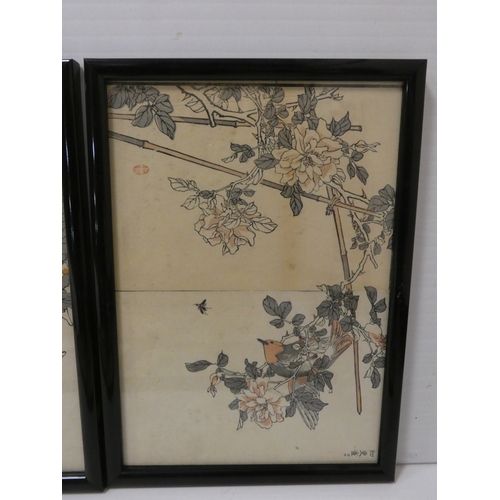 17 - Group of seven Japanese signed colour woodblock prints, in the manner of the Edo period, depicting v... 