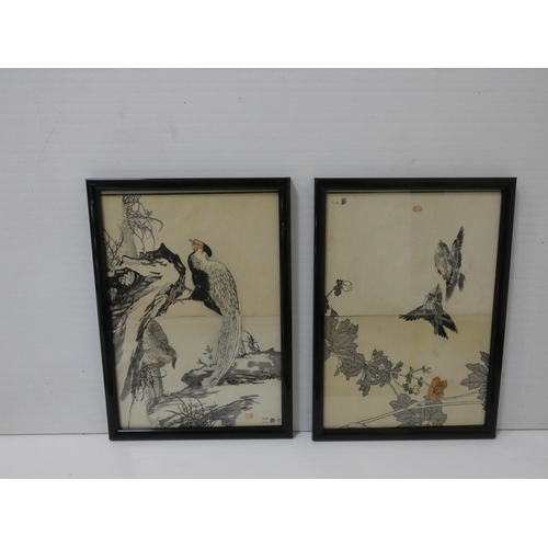 17 - Group of seven Japanese signed colour woodblock prints, in the manner of the Edo period, depicting v... 