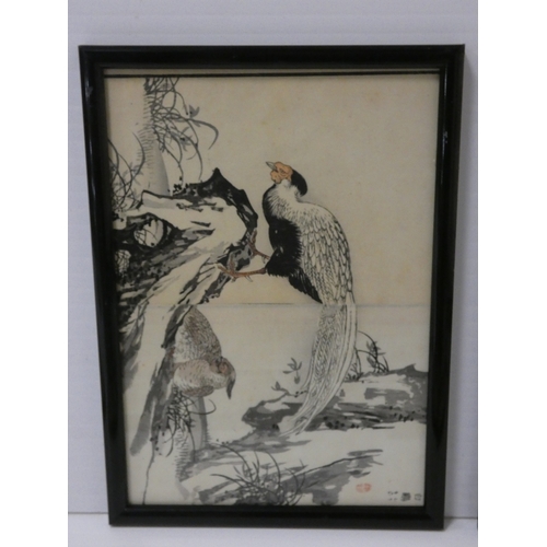 17 - Group of seven Japanese signed colour woodblock prints, in the manner of the Edo period, depicting v... 