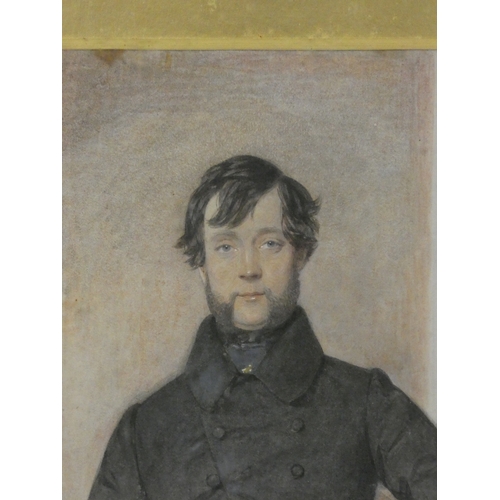 22 - 19th century British SchoolSir William Maxwell of Monreith 1805-1877. watercolour, titled to lower m... 