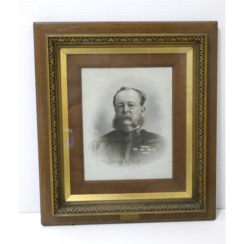 28 - General E. Maxwell C.B. (Crimea, Indian Mutiny. com Connaught Rangers) d. 1885. portrait photograph.