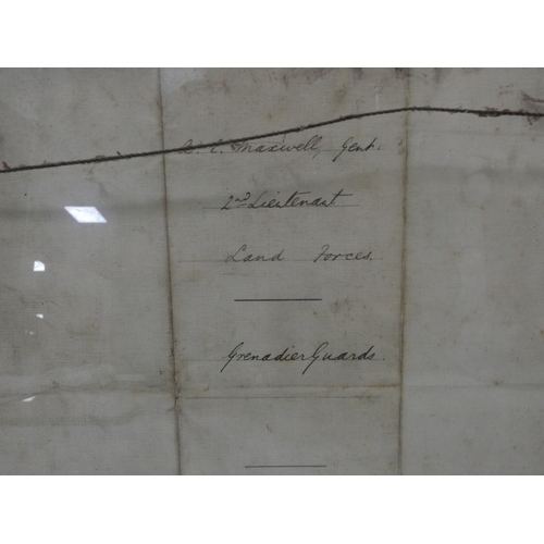 29 - Captain A.E. Maxwell (Land Forces)Lieutenant Colonel Aymer Edward Maxwell, 1877-1914,Group of six Mi... 