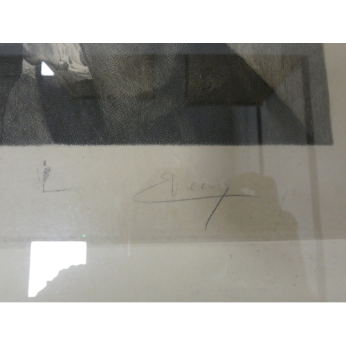 33 - After Sir Joshua Reynoldsengraving by Norman Hirst of Children and a dog. signed in pencil lower lef... 
