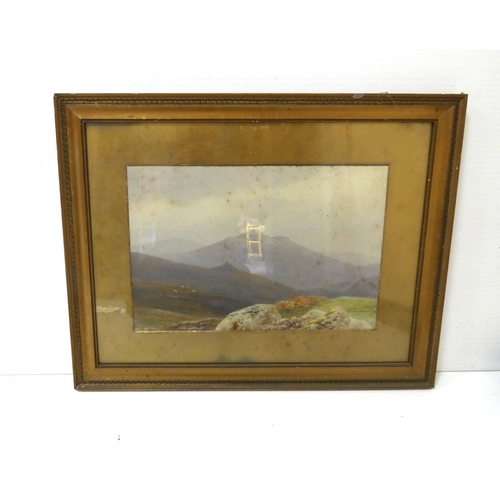 37 - C.E. Brittan, British.Rural Landscape.watercolour, 34.5cm x 52cm.