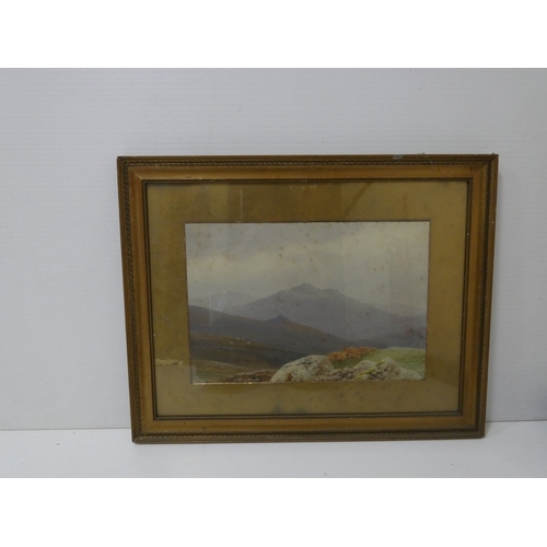 37 - C.E. Brittan, British.Rural Landscape.watercolour, 34.5cm x 52cm.