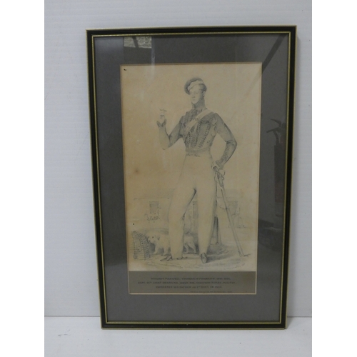 41 - Daniel McClise, British 19th centuryWilliam Maxwell, Younger of Monreith, 1805-1877.(Capt 14th Light... 