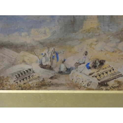 5 - William Page, British 1794-1872Landscape in Turkey in 1818.Signed watercolour, 28cm x 40cm.... 