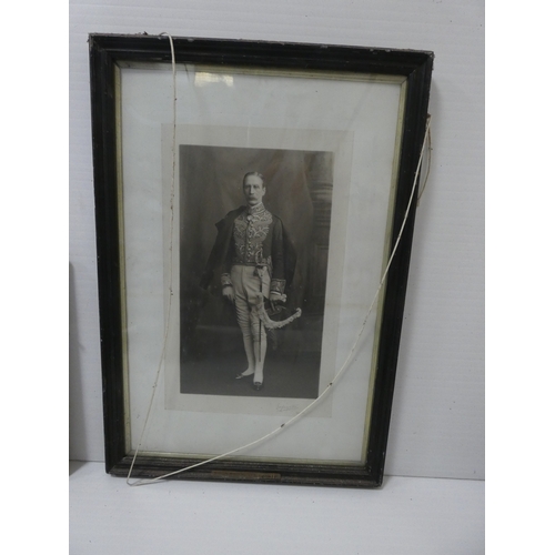 53 - Black and white photograph of a Military Officer in dress, Probably Sir Herbert Eustace Maxwell, and... 