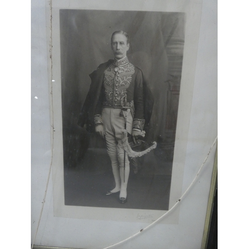 53 - Black and white photograph of a Military Officer in dress, Probably Sir Herbert Eustace Maxwell, and... 