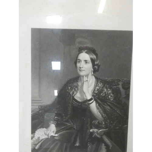 57 - Lobby of the House of Commons 1880, after the original photograph, and three other prints to include... 