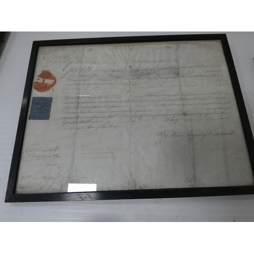 58 - Sir Herbert Eustace Maxwell 7th Bt, Scottish 19th century, Commission or appointment document c. 187... 
