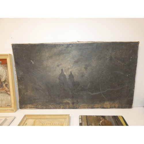 59 - Shan GrantStill Life.Oil on board, Southampton Art Society label verso, with another oil on canvas o... 