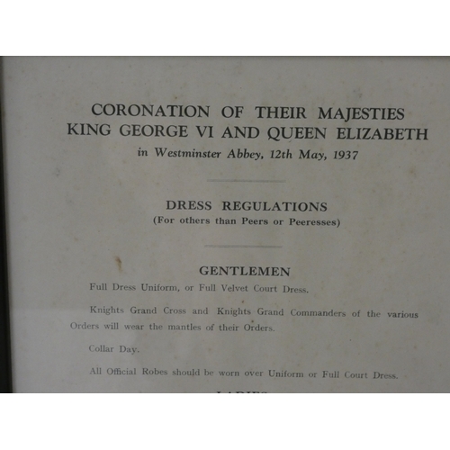 61 - Framed photograph of Sir Herbert Eustace Maxwell, titled Herbert Maxwell, and Dress Regulations noti... 