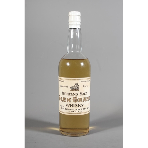 1082 - GLEN GRANT pure Highland malt whisky bottled by Campbell Hope & King Ltd of Elgin, proof strengt... 