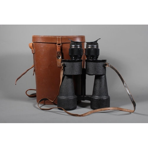 1529 - WWII Nazi German Third Reich Kriegsmarine naval U-Boat binoculars 8x60, serial number 2084871, stamp... 