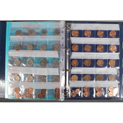 Change Checker ring binder album containing around sixty two-pound £2 ...