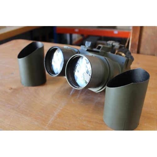 1537 - Pair of WWII Nazi German Third Reich Flak spotting binoculars DF 10x80, serial number 42891, code 'd... 
