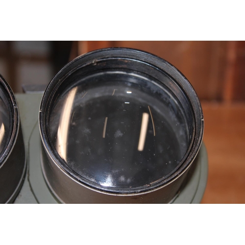 1537 - Pair of WWII Nazi German Third Reich Flak spotting binoculars DF 10x80, serial number 42891, code 'd... 