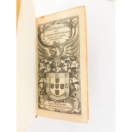101 - ELZEVIR, JOHANNES MAIRE & OTHERS (Pubs). Petites Republiques series.  Regni Chinensis, Respublic... 