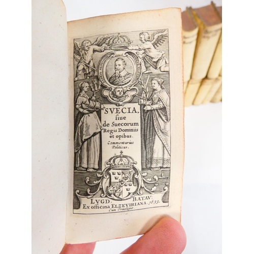 101 - ELZEVIR, JOHANNES MAIRE & OTHERS (Pubs). Petites Republiques series.  Regni Chinensis, Respublic... 