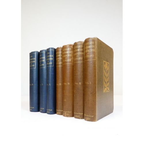 11 - MACGIBBON DAVID & ROSS THOMAS.&nbsp;&nbsp;The Ecclesiastical Architecture of Scotland. 3 vols. M... 