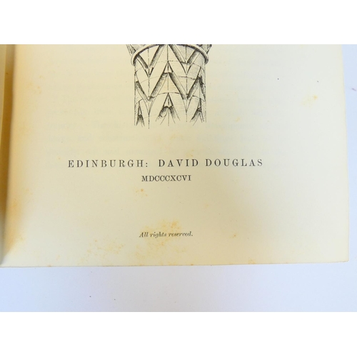 11 - MACGIBBON DAVID & ROSS THOMAS.&nbsp;&nbsp;The Ecclesiastical Architecture of Scotland. 3 vols. M... 