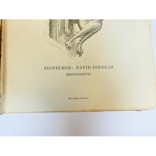 11 - MACGIBBON DAVID & ROSS THOMAS.&nbsp;&nbsp;The Ecclesiastical Architecture of Scotland. 3 vols. M... 