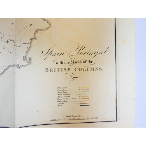 18 - MOORE JAMES.  A Narrative of the Campaign of the British Army in Spain Commanded by ... Sir John Moo... 