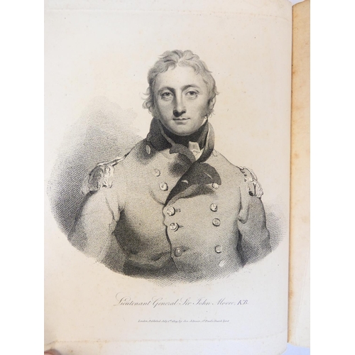 18 - MOORE JAMES.  A Narrative of the Campaign of the British Army in Spain Commanded by ... Sir John Moo... 