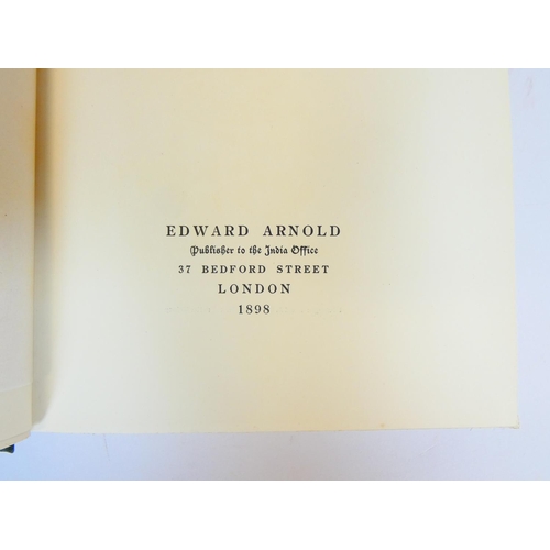 19 - WARKWORTH LORD.  Notes from a Diary in Asiatic Turkey. Half title. Fldg. map. Frontis & photogra... 