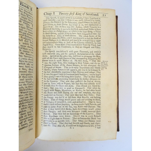 24 - ABERCROMBY PATRICK.&nbsp;&nbsp;The Martial Atchievements of the Scots Nation. 2 vols. Folio. Old pan... 