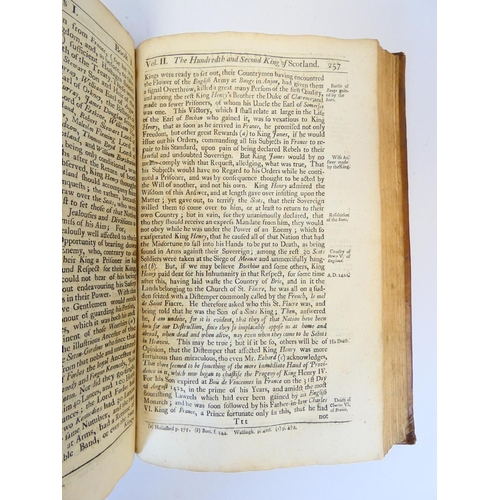 24 - ABERCROMBY PATRICK.&nbsp;&nbsp;The Martial Atchievements of the Scots Nation. 2 vols. Folio. Old pan... 