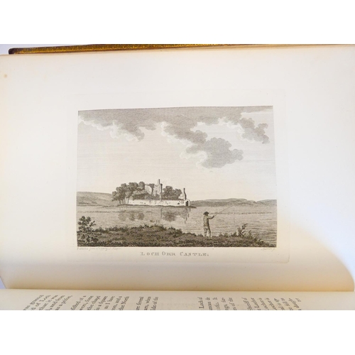 25 - GROSE FRANCIS.  The Antiquities of Scotland. 2 vols. Many eng. plates. Folio. Embossed calf, recased... 