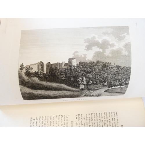 25 - GROSE FRANCIS.  The Antiquities of Scotland. 2 vols. Many eng. plates. Folio. Embossed calf, recased... 