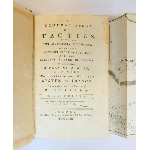 26 - SIMES THOMAS.&nbsp;&nbsp;The Military Guide for Young Officers, Containing a System of the Art of Wa... 